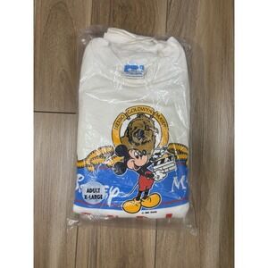 Vtg 80s Disney Sweatshirt MGM Studio Tour Unisex Size XL Mickey Phil Savenick